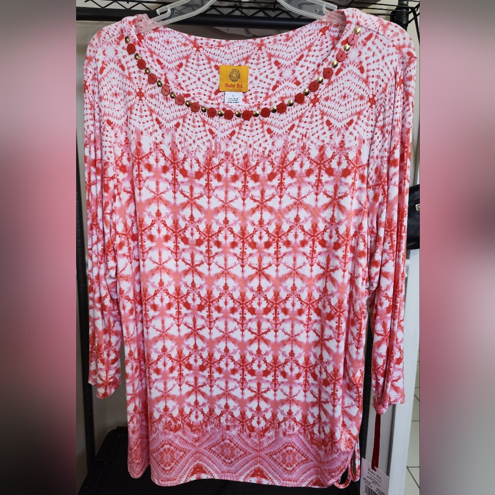 Ruby Rd. Blouse, size L